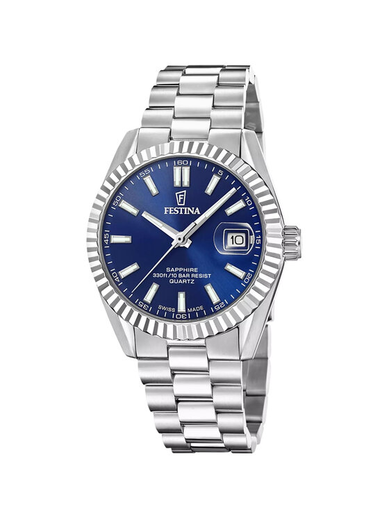 Festina Festina Zegarek F20084-B Srebrny