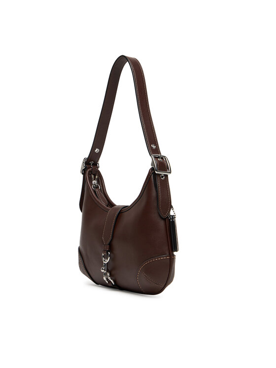 Coach Coach Ročna torba Hamptons Hobo CW642 Rjava