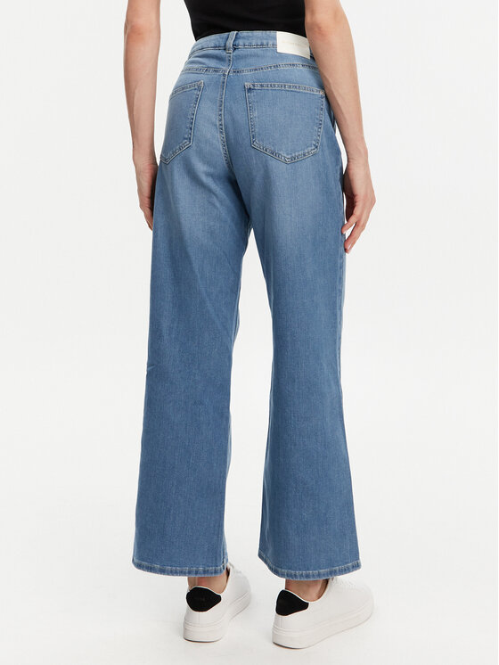 Tom Tailor Tom Tailor Farmer 1043509 Kék Wide Leg