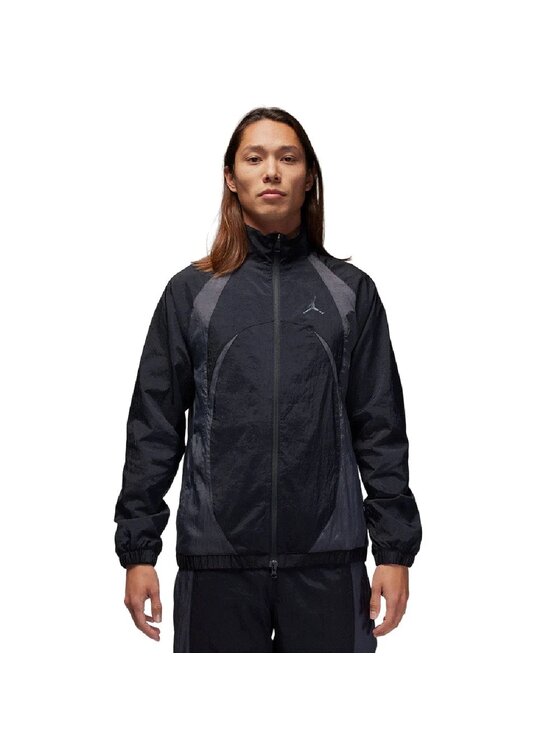 Nike Nike Kurtka do biegania Sport Jam Warm-Up Jacket Czarny Regular Fit