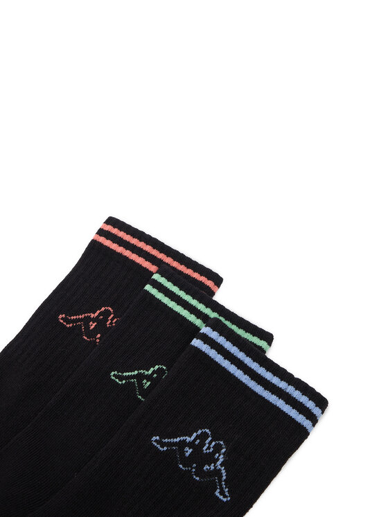 Kappa Kappa Dlhé ponožky CEO_KR_KAPPA_ 006_W_AW25 Čierna