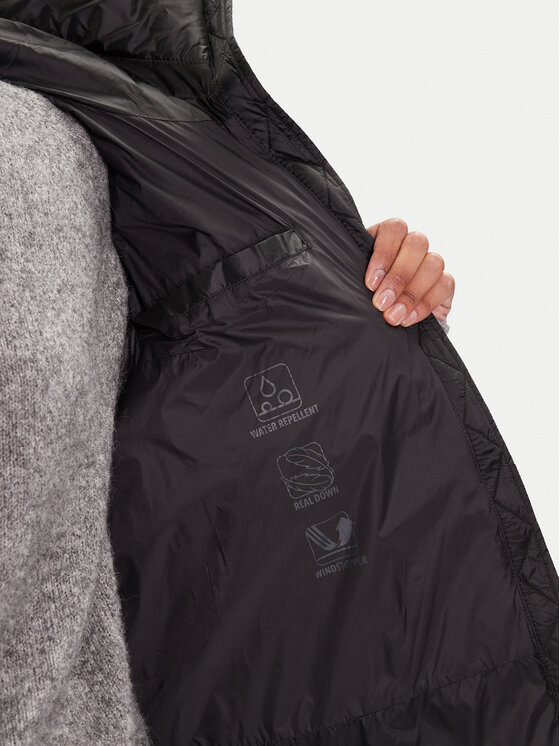 Bomboogie Bomboogie Geacă din puf Rome GW6012TDLC5 Negru Regular Fit