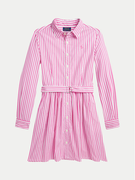 Polo Ralph Lauren Košeľové šaty 313934134001 Ružová Regular Fit