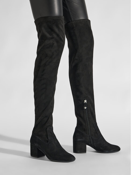 Geox Geox Cizme D Eleana I D26TWI 0JZ21 C9999 Negru
