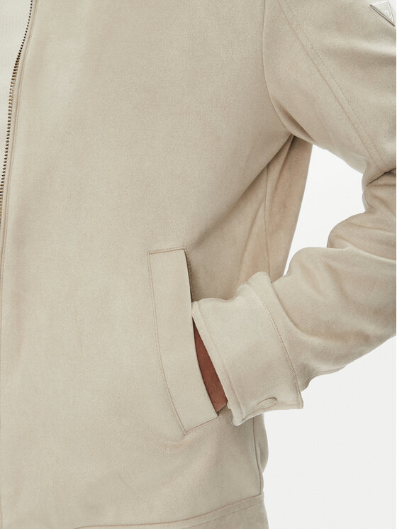 Guess Guess Μπουφάν μεταβατικό M5YL02 W0252 Μπεζ Regular Fit