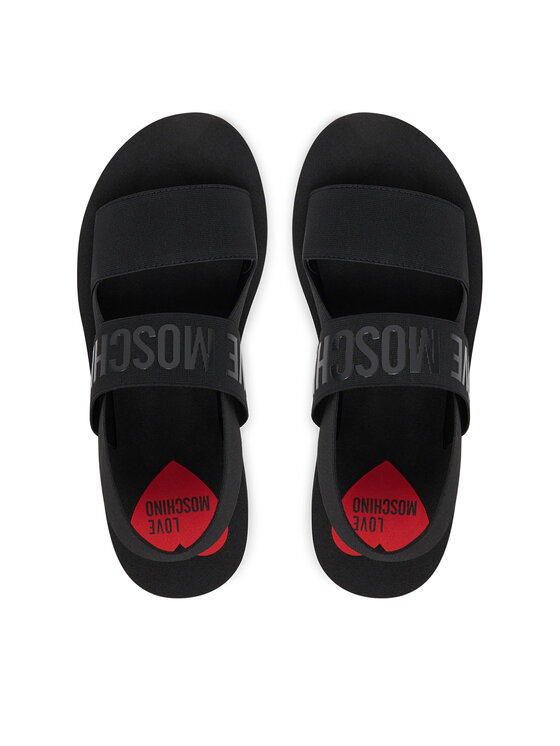 LOVE MOSCHINO LOVE MOSCHINO Sandały JA16033G0MJN7000 Czarny