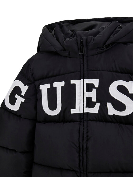 Guess Guess Žieminė striukė J5BL16 WB240 Juoda Regular Fit