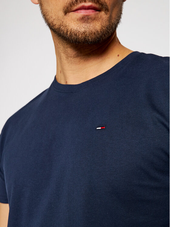 Tommy Jeans Tommy Jeans Футболка DM0DM04411 Cиній Slim Fit
