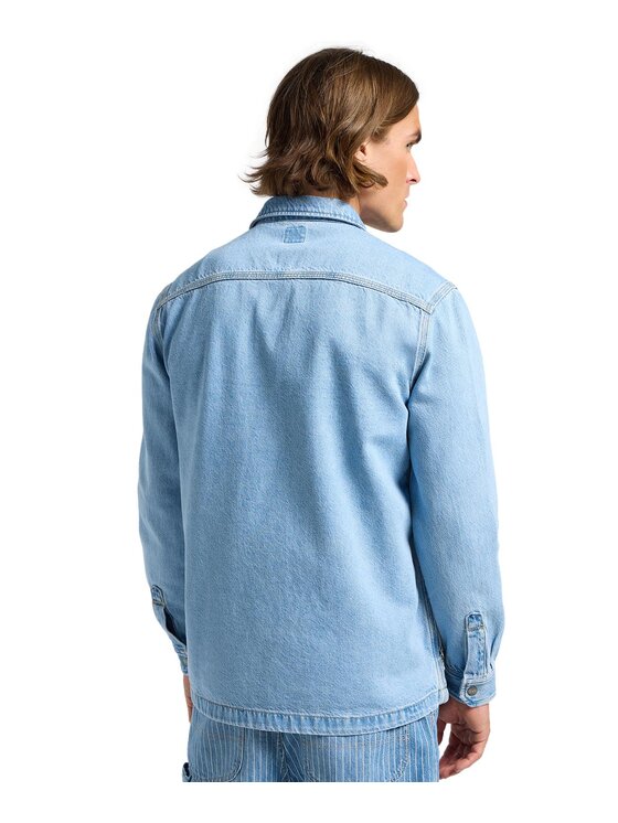 Lee Lee Koszula jeansowa 112364145 Niebieski Relaxed Fit