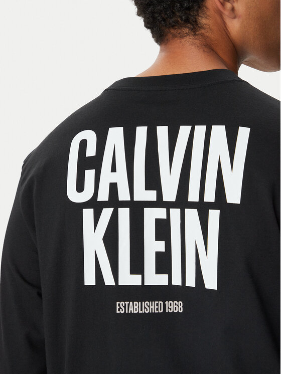 Calvin Klein Jeans Calvin Klein Jeans Pikkade varrukatega T-särk LV04RH859G Must Regular Fit