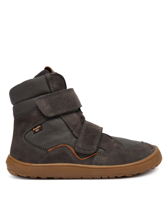 Froddo Froddo Kozačky Barefoot Tex Winter Tl G3160247-5T DD Šedá