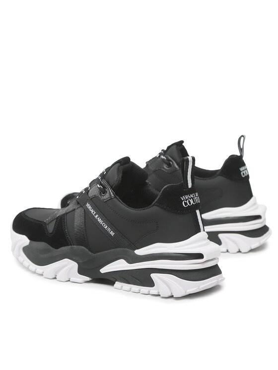 Versace Jeans Couture Versace Jeans Couture Sneakersy 73YA3SI2 Czarny