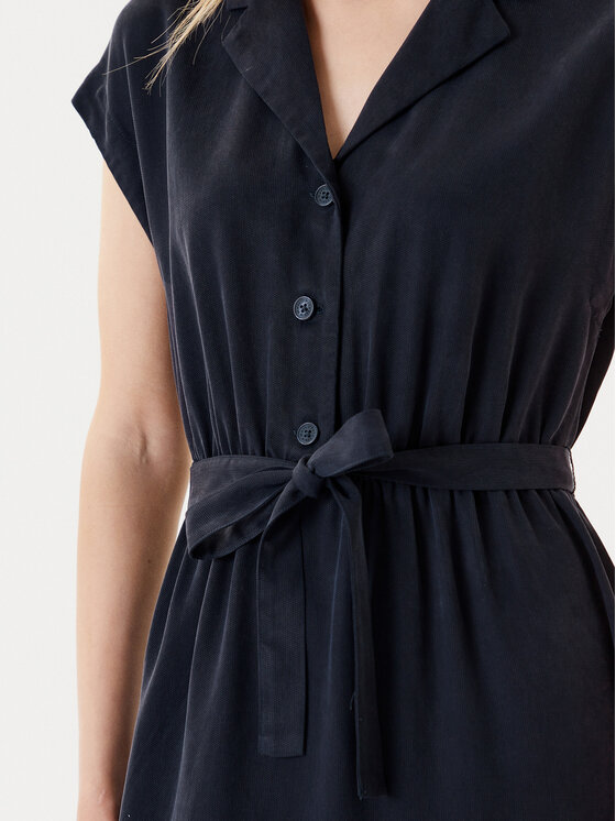 Marc O'Polo Marc O'Polo Hemdkleid 500 0006 770 Dunkelblau Regular Fit