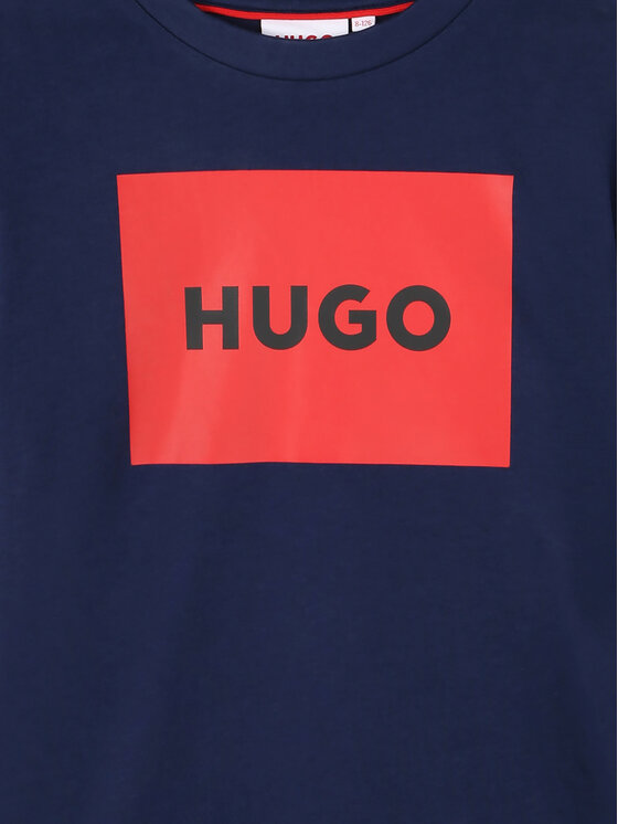 HUGO Hugo T-krekls G00144 M Zils Regular Fit