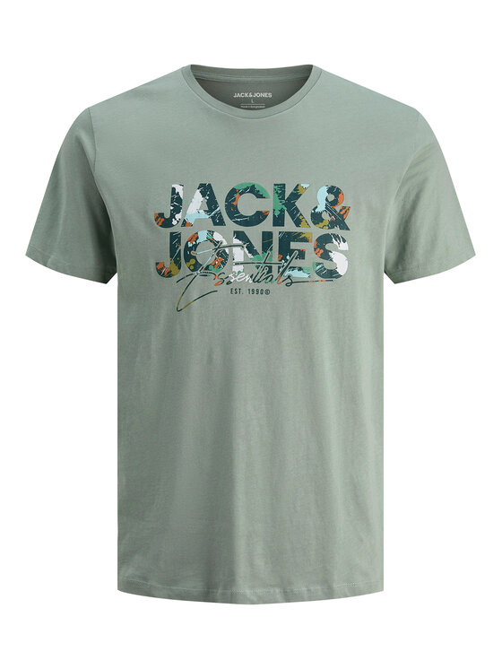Jack&Jones Jack&Jones 4 db póló Geplas 12288304 Színes Regular Fit