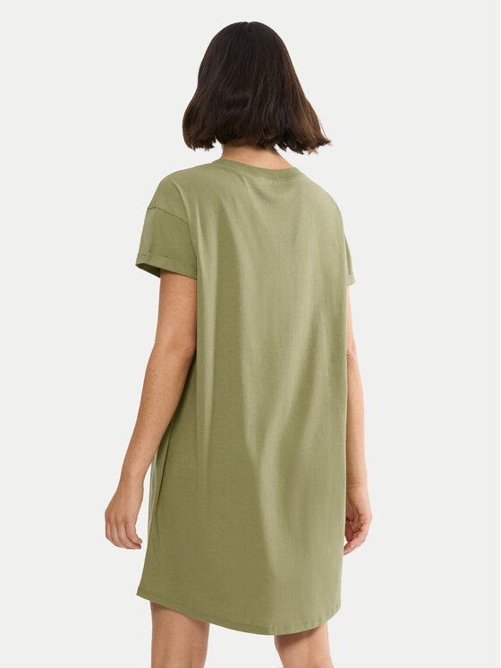 Triumph Triumph Camicia da notte 10221117 Verde Relaxed Fit