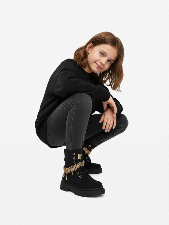 Harry Potter Harry Potter Gležnjarji CEO-CS-AW25-347WBHP Črna