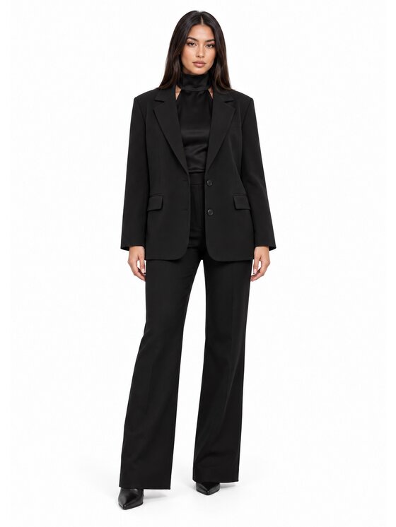 Agatha Studio Agatha Studio Marynarka A26ZS-3Z-K01 Czarny Oversize