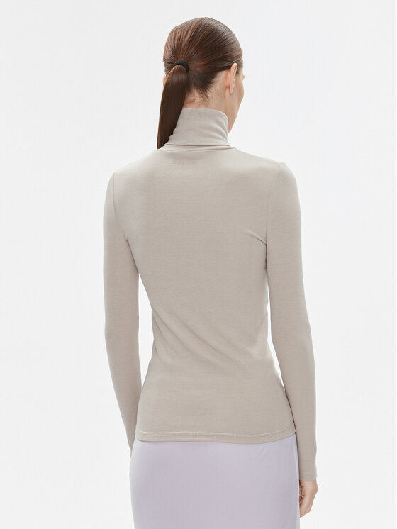 Calvin Klein Calvin Klein Rollkragenpullover K20K206053 Beige Slim Fit