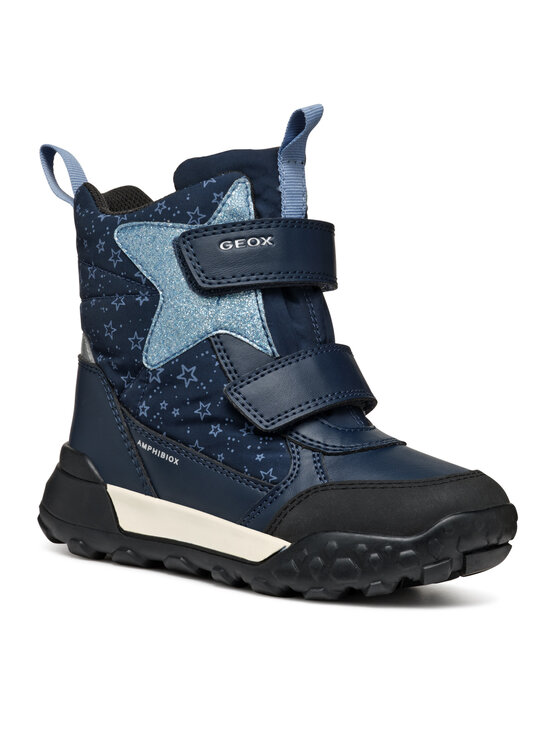 Geox Geox Śniegowce J Trekkyup Girl B Ab J46M7C 0MNBC CF44Y S Granatowy