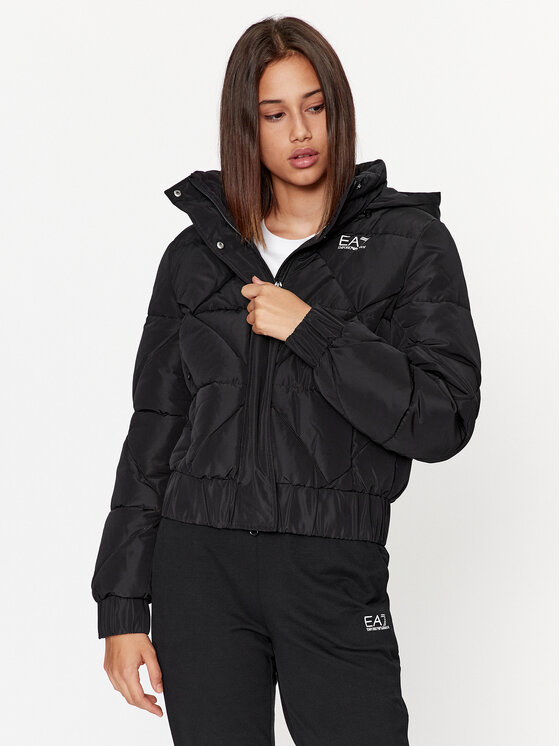 EA7 Emporio Armani EA7 Emporio Armani Winterjacke 6RTB02 TN8AZ 1200 Schwarz Regular Fit