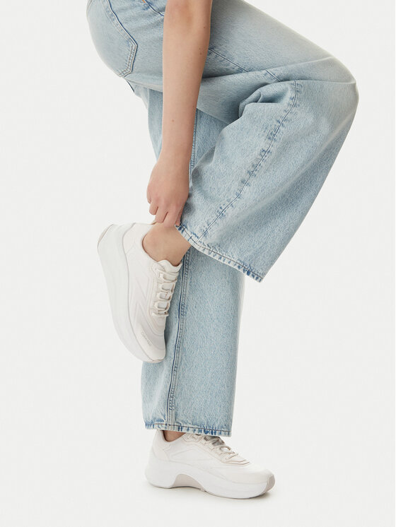 Calvin Klein Calvin Klein Sneakers Chunky Runner Laceup Hf Blst Ny HW0HW03111 Bianco