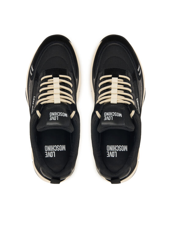 LOVE MOSCHINO LOVE MOSCHINO Снікерcи JA15426G1PIQO00A Чорний