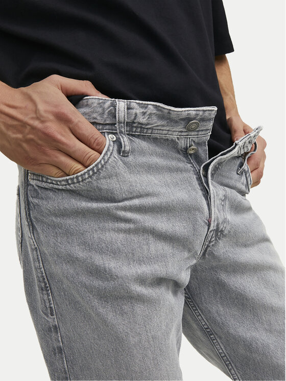 Jack & Jones Jack & Jones Jeansy Chris 12209663 Szary Relaxed Fit