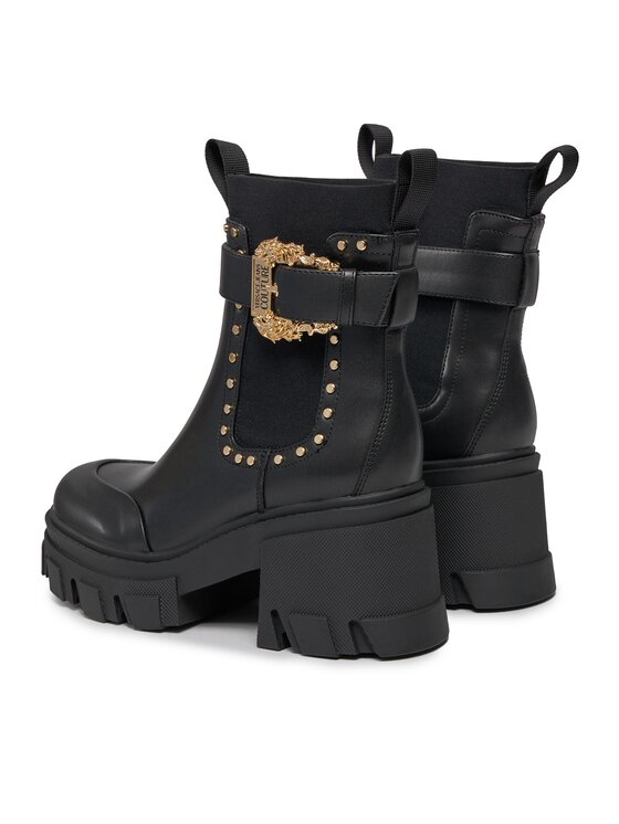 Versace Jeans Couture Versace Jeans Couture Škornji 75VA3S84 Črna