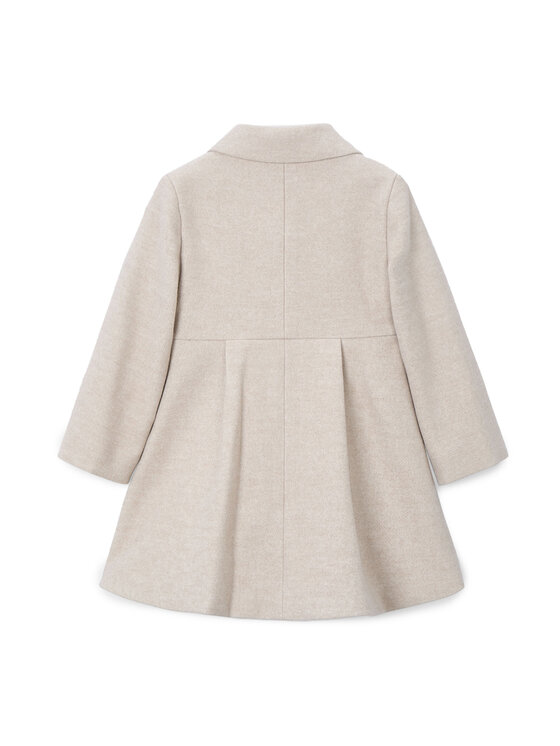 Mayoral Mayoral Cappotto di transizione 4440 Beige Regular Fit