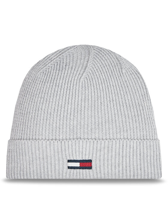 Tommy Hilfiger Cepure Elongated Flag AW0AW16777 Pelēks