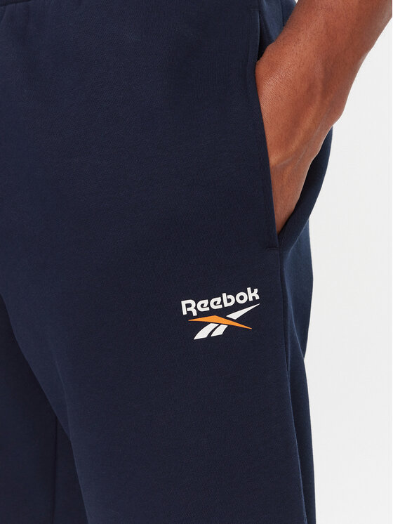 Reebok Reebok Donji dio trenerke RK25146CCM Tamnoplava Regular Fit