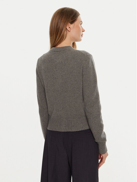 AMI PARIS AMI PARIS Kardigán FKC157005 Szürke Regular Fit