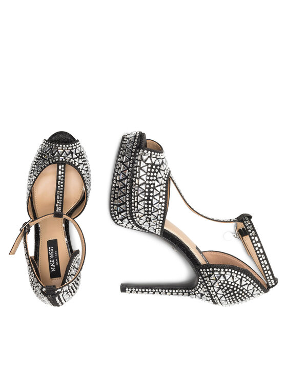 Nine West Nine West Sandały NISA SY015-1NW Czarny