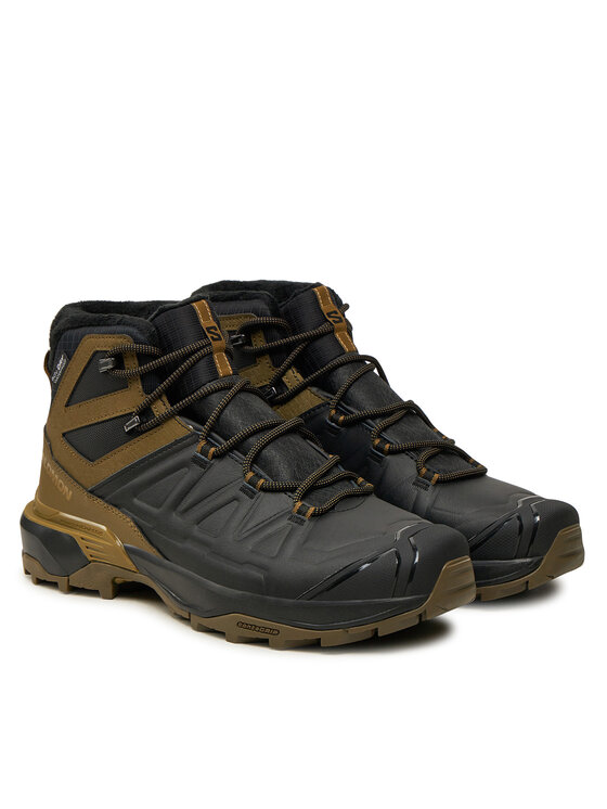 Salomon Salomon Παπούτσια πεζοπορίας X Ultra Snowpilot Waterproof L47585700 Μαύρο