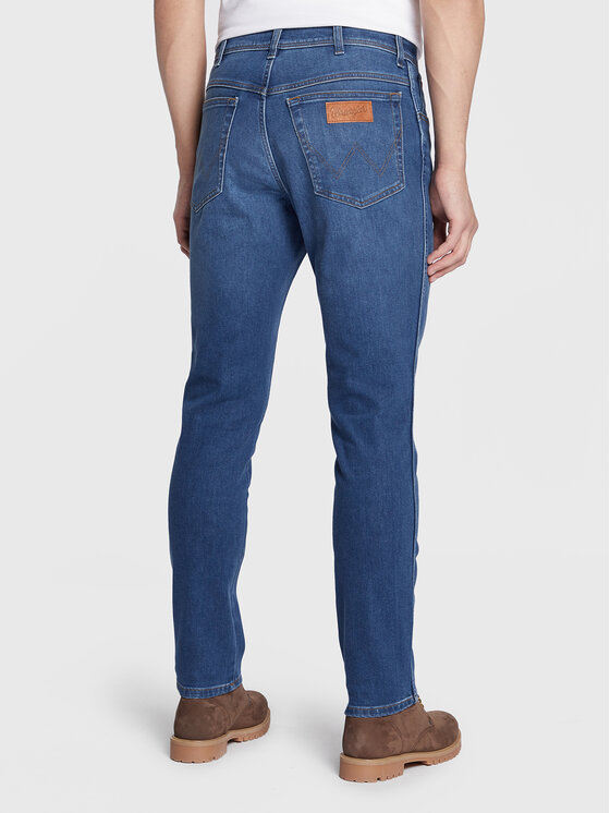 Wrangler Wrangler Jeansy Texas W12T8626P 112320030 Niebieski Regular Fit