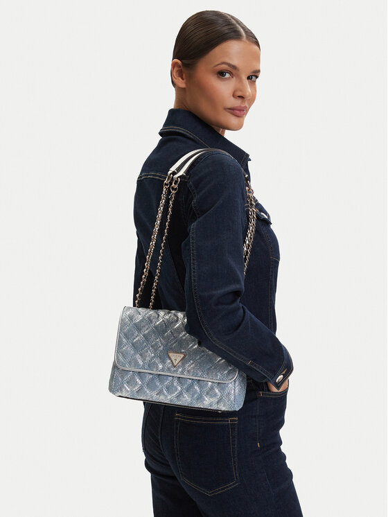 Guess Guess Táska Giully II HWDG96 73200 Kék