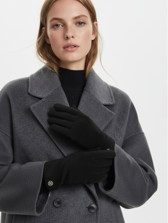Nine West Nine West Рукавички CEO-NW-W6-004-AW25 Чорний