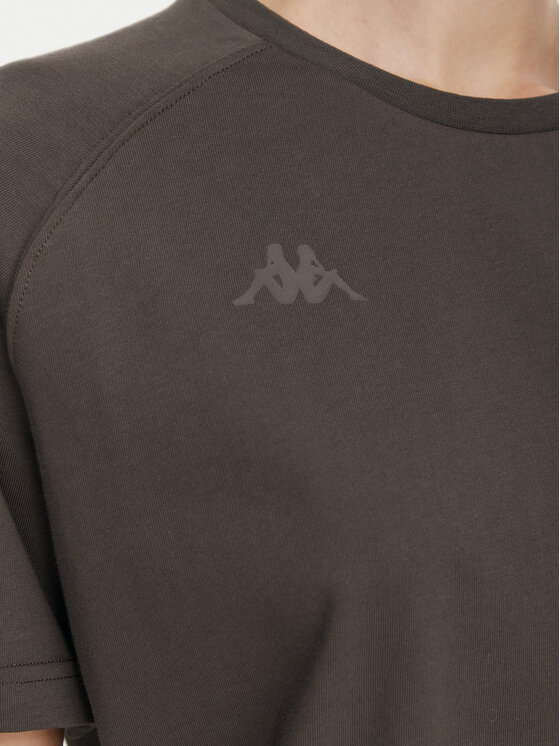 Kappa Kappa T-Shirt 34258QW Καφέ Regular Fit