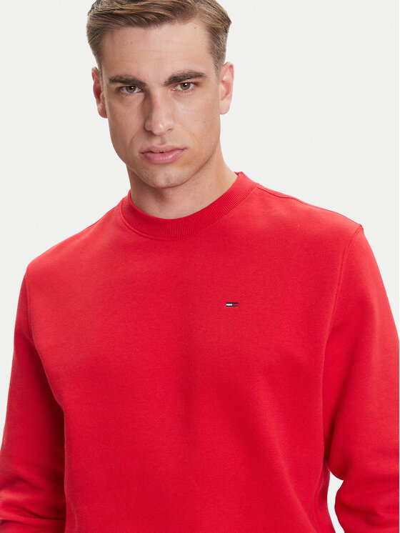 Tommy Jeans Tommy Jeans Суитшърт DM0DM20741 Червен Regular Fit