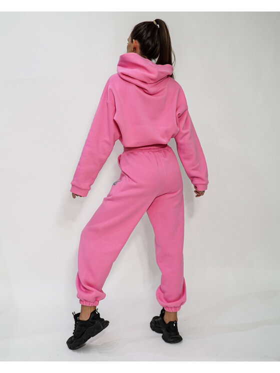 LilaLou LilaLou Dres Michos Różowy Regular Fit