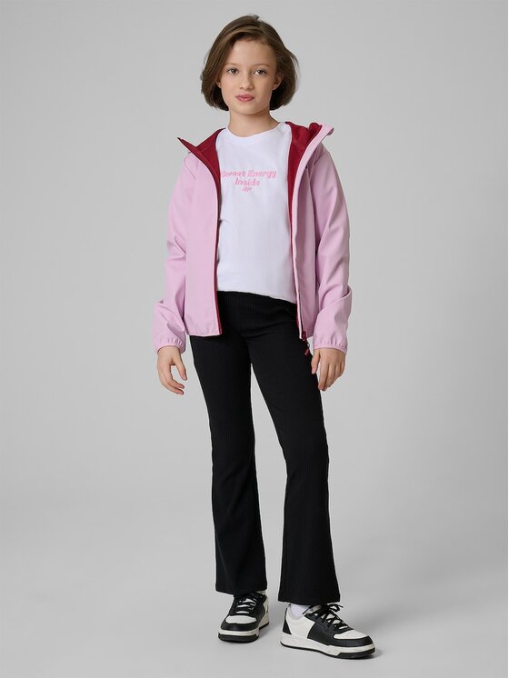 4F 4F Giacca softshell 4FJWSS26TSOFF478-52S Nero Regular Fit