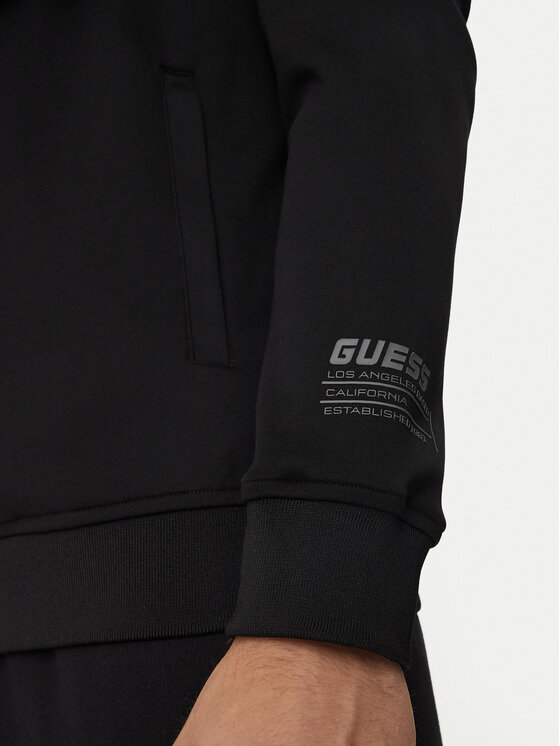 Guess Guess Світшот Z4YQ07 KC3D2 Чорний Regular Fit