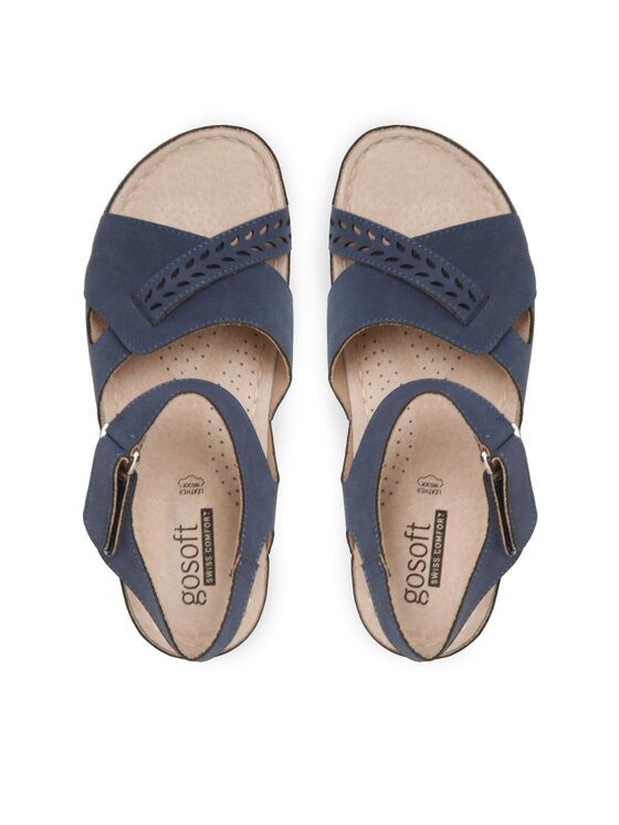 Go Soft Go Soft Sandalen WS127-06 Dunkelblau