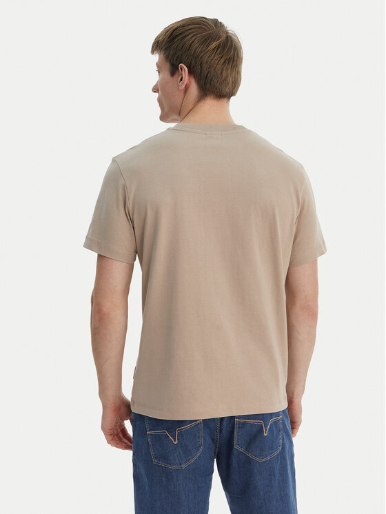JOOP! Jeans JOOP! Jeans T-Shirt JJJ-Lei 30101979 Béžová Regular Fit