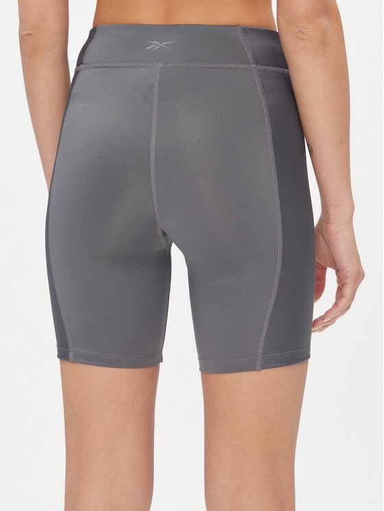 Reebok Reebok Sportske kratke hlače Yoga Performance IM4040 Siva Tight Fit
