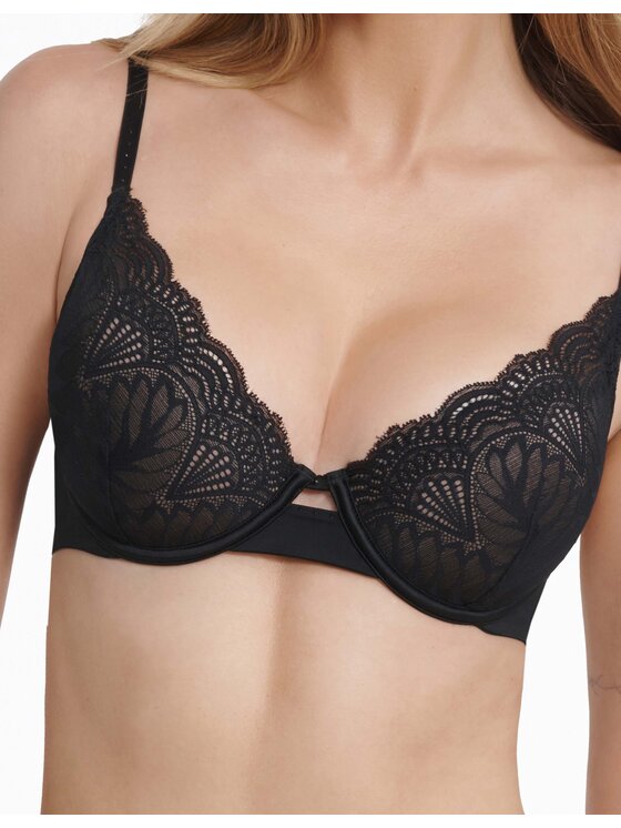 Esotiq Esotiq Biustonosz push-up 41021 Czarny