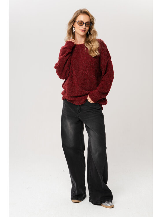 blue shadow blue shadow Sweter Bonzay Czerwony Regular Fit