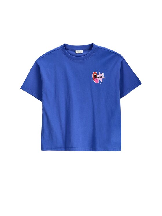Coccodrillo Coccodrillo T-Shirt ZC6143203SGJ-014 Niebieski Regular Fit