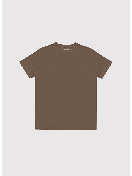 Pako Lorente Pako Lorente T-Shirt P26SF-TT-004 Brązowy Regular Fit
